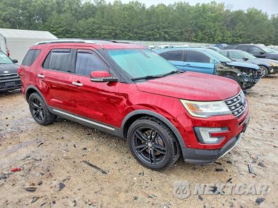 Czwarte zdjęcie samochodu z boku: 2017 FORD EXPLORER LIMITED VIN:1FM5K8FH7HGA19347 - miniatura
