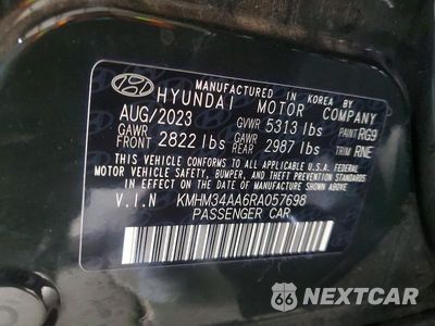 Zdjęcie 12 z 12 samochodu: 2024 HYUNDAI IONIQ 6 SEL VIN:KMHM34AA6RA057698 - miniatura