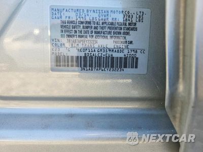 Zdjęcie 12 z 12 samochodu: 2014 NISSAN SENTRA S VIN:3N1AB7AP6EY232234 - miniatura