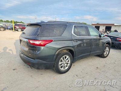 Trzecie zdjęcie samochodu z tyłu: 2020 CHEVROLET TRAVERSE LT VIN:1GNERGKWXLJ180440 - miniatura