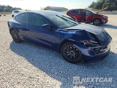 Czwarte zdjęcie samochodu z boku: 2025 TESLA MODEL 3 VIN:5YJ3E1EA8SF073255 - miniatura