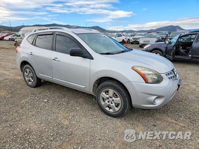 Czwarte zdjęcie samochodu z boku: 2015 NISSAN ROGUE SELECT S VIN:JN8AS5MVXFW250468 - miniatura