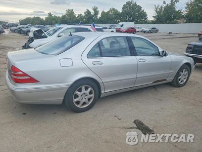 Trzecie zdjęcie samochodu z tyłu: 2002 MERCEDES-BENZ S 500 VIN:WDBNG75J52A306599 - miniatura