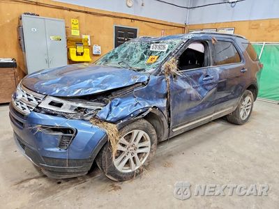 2018 FORD EXPLORER XLT 1FM5K8D84JGC84350 - główne zdjęcie licytacji z USA - miniatura