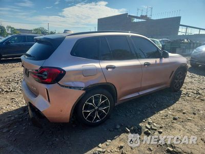 Trzecie zdjęcie samochodu z tyłu: 2022 BMW X3 M40I VIN:5UX83DP04N9L39336 - miniatura