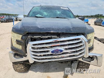 Piąte zdjęcie samochodu w środku: 2017 FORD F150 SUPERCREW VIN:1FTEW1CF7HKC90117 - miniatura