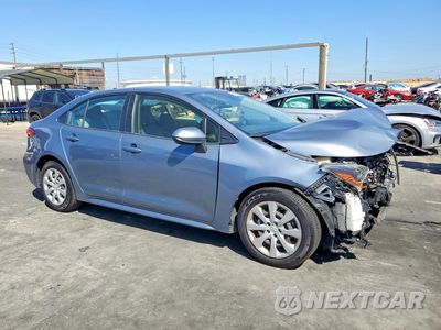 Czwarte zdjęcie samochodu z boku: 2020 TOYOTA COROLLA LE VIN:JTDEPRAE3LJ067352 - miniatura