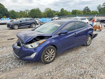 2014 HYUNDAI ELANTRA SE 5NPDH4AE4EH495941 - główne zdjęcie licytacji z USA - miniatura
