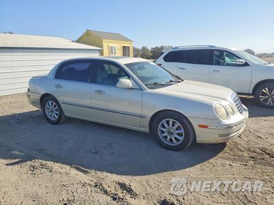 Czwarte zdjęcie samochodu z boku: 2004 KIA AMANTI BASE VIN:KNALD124445044385 - miniatura