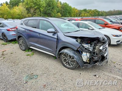 Czwarte zdjęcie samochodu z boku: 2019 HYUNDAI TUCSON ULTIMATE VIN:KM8J3CAL0KU006832 - miniatura