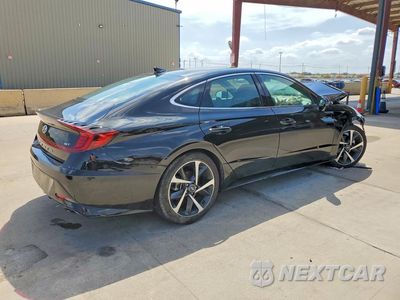 Trzecie zdjęcie samochodu z tyłu: 2021 HYUNDAI SONATA SEL PLUS VIN:5NPEJ4J2XMH132878 - miniatura