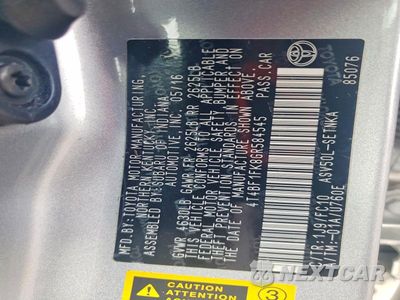 Zdjęcie 12 z 12 samochodu: 2016 TOYOTA CAMRY LE VIN:4T4BF1FK8GR584545 - miniatura