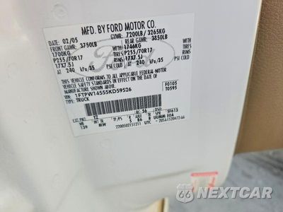Zdjęcie 12 z 12 samochodu: 2005 FORD F150 SUPERCREW VIN:1FTPW14555KD59526 - miniatura