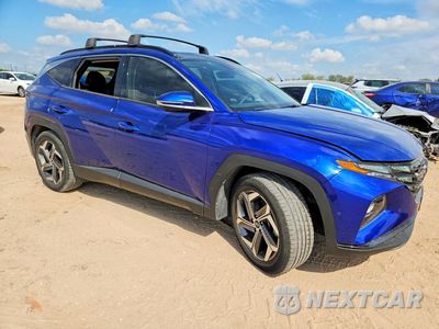 Czwarte zdjęcie samochodu z boku: 2022 HYUNDAI TUCSON LIMITED VIN:5NMJE3AE6NH107711 - miniatura
