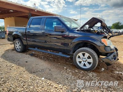 Czwarte zdjęcie samochodu z boku: 2014 FORD F150 SUPERCREW VIN:1FTEW1CM7EFC85664 - miniatura