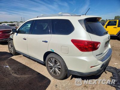 Drugie zdjęcie samochodu z przodu: 2017 NISSAN PATHFINDER SV VIN:5N1DR2MN2HC649233 - miniatura