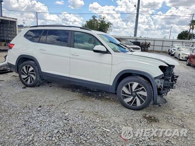 Czwarte zdjęcie samochodu z boku: 2024 VOLKSWAGEN ATLAS SE VIN:1V2JR2CA7RC502900 - miniatura