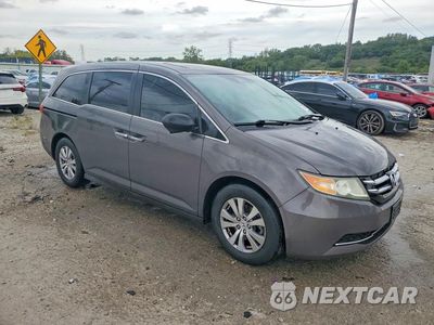Czwarte zdjęcie samochodu z boku: 2014 HONDA ODYSSEY EXL VIN:5FNRL5H63EB084862 - miniatura