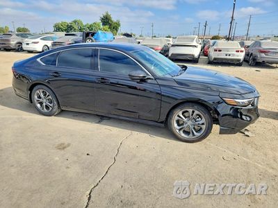 Czwarte zdjęcie samochodu z boku: 2023 HONDA ACCORD HYBRID EXL VIN:1HGCY2F66PA056673 - miniatura