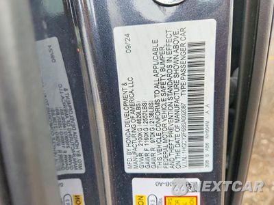 Zdjęcie 12 z 12 samochodu: 2025 HONDA ACCORD HYBRID EXL VIN:1HGCY2F68SA002087 - miniatura