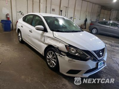 Czwarte zdjęcie samochodu z boku: 2019 NISSAN SENTRA SV VIN:3N1AB7AP8KY310251 - miniatura