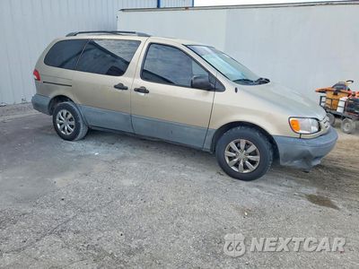 Czwarte zdjęcie samochodu z boku: 2001 TOYOTA SIENNA LE VIN:4T3ZF13C61U397938 - miniatura