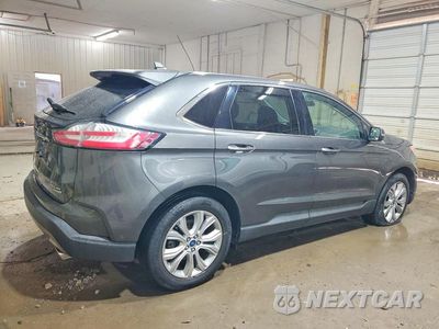 Trzecie zdjęcie samochodu z tyłu: 2019 FORD EDGE TITANIUM VIN:2FMPK3K92KBB55863 - miniatura