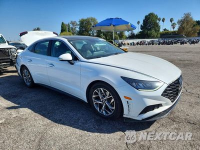 Czwarte zdjęcie samochodu z boku: 2020 HYUNDAI SONATA SEL VIN:5NPEF4JA3LH002853 - miniatura