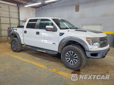 Czwarte zdjęcie samochodu z boku: 2013 FORD F150 SVT RAPTOR VIN:1FTFW1R67DFB17471 - miniatura