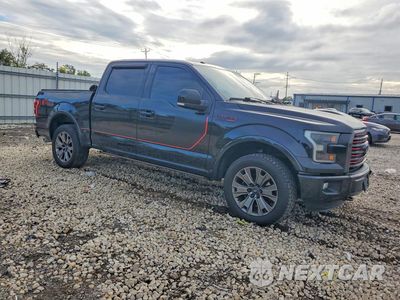 Czwarte zdjęcie samochodu z boku: 2016 FORD F150 SUPERCREW VIN:1FTEW1EF4GFB93011 - miniatura