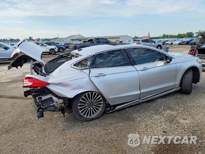 Trzecie zdjęcie samochodu z tyłu: 2017 FORD FUSION SE VIN:3FA6P0H98HR411561 - miniatura