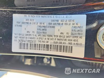 Zdjęcie 12 z 12 samochodu: 2021 MAZDA 3 VIN:3MZBPAA7XMM204181 - miniatura