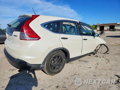 Trzecie zdjęcie samochodu z tyłu: 2014 HONDA CR-V LX VIN:5J6RM4H30EL077601 - miniatura