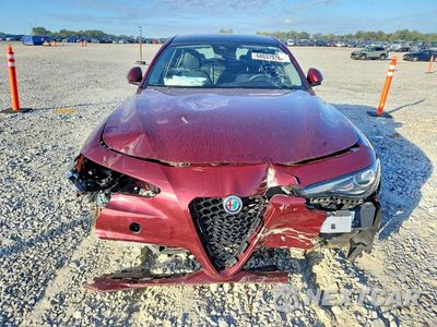 Piąte zdjęcie samochodu w środku: 2019 ALFA ROMEO GIULIA TI VIN:ZARFAMBN9K7612124 - miniatura