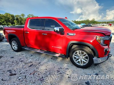 Czwarte zdjęcie samochodu z boku: 2020 GMC SIERRA C1500 SLT VIN:3GTP8DED4LG174003 - miniatura