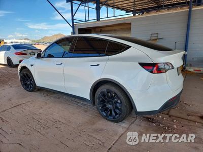 Drugie zdjęcie samochodu z przodu: 2020 TESLA MODEL Y VIN:5YJYGDEE4LF037357 - miniatura