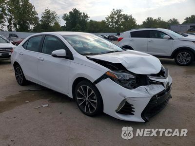 Czwarte zdjęcie samochodu z boku: 2019 TOYOTA COROLLA SE VIN:2T1BURHE2KC150976 - miniatura
