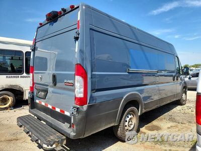 Trzecie zdjęcie samochodu z tyłu: 2021 RAM PROMASTER 3500 DELIVERY VAN VIN:3C6MRVJG9ME550009 - miniatura