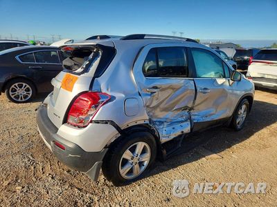 Trzecie zdjęcie samochodu z tyłu: 2016 CHEVROLET TRAX 1LT VIN:3GNCJLSB0GL264480 - miniatura