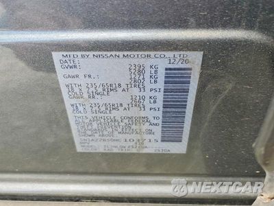 Zdjęcie 13 z 13 samochodu: 2021 NISSAN MURANO SV VIN:5N1AZ2BS0MC103715 - miniatura