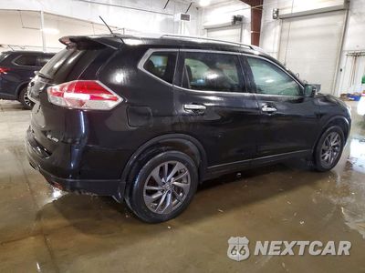Trzecie zdjęcie samochodu z tyłu: 2016 NISSAN ROGUE SL VIN:5N1AT2MV0GC784908 - miniatura