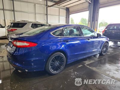 Trzecie zdjęcie samochodu z tyłu: 2014 FORD FUSION SE VIN:3FA6P0HD6ER335726 - miniatura