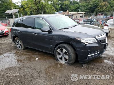 Czwarte zdjęcie samochodu z boku: 2016 ACURA MDX VIN:5FRYD4H27GB043586 - miniatura