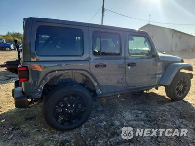 Trzecie zdjęcie samochodu z tyłu: 2024 JEEP WRANGLER SAHARA 4XE VIN:1C4RJXP69RW206936 - miniatura