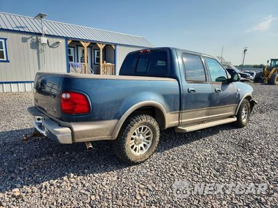 Trzecie zdjęcie samochodu z tyłu: 2001 FORD F150 KING RANCH VIN:1FTRW07L71KF75126 - miniatura