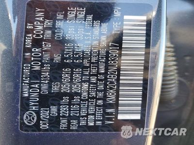 Zdjęcie 13 z 13 samochodu: 2022 HYUNDAI KONA SE VIN:KM8K2CAB2NU839017 - miniatura