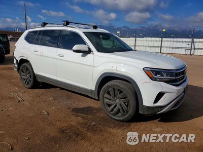 Czwarte zdjęcie samochodu z boku: 2021 VOLKSWAGEN ATLAS SEL PREMIUM VIN:1V2TR2CA0MC514680 - miniatura