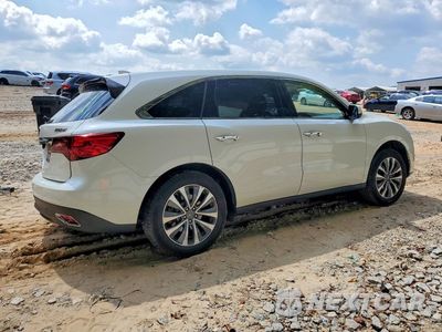 Trzecie zdjęcie samochodu z tyłu: 2016 ACURA MDX TECHNOLOGY VIN:5FRYD3H4XGB018984 - miniatura
