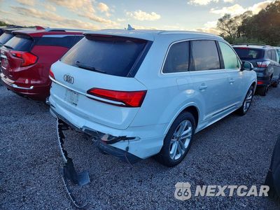 Trzecie zdjęcie samochodu z tyłu: 2025 AUDI Q7 PREMIUM PLUS VIN:WA1LCBF7XSD020802 - miniatura