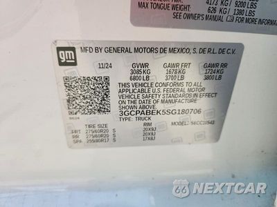 Zdjęcie 13 z 13 samochodu: 2025 CHEVROLET SILVERADO C1500 CUSTOM VIN:3GCPABEK5SG180706 - miniatura